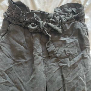 Aerie Canvas Paper-bag waist pants